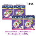 4xAnmum LACTA Lactating Milk for Breastfeeding Mom Low Fat No Added Sugars 650G