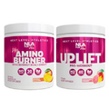 NLA for Her Pre/Intra Workout Stack (Includes Her Thermogenic Amino Georgia Peach and Uplift Pre Workout Hawaiian Sunset)