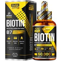 Liquid Biotin & Collagen Hair Growth Drops 60,000mcg – Biotin and Liquid(2Fl Oz)