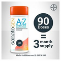 A-Z Multi Vitamins and Minerals for Men Women 90 Tablets - 100% RDA vegetarian