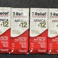 4 MediNatura T-Relief Arnica +12 Lasting Pain Relief 2 oz Gel Exp/10/2025