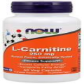NOW Supplements - L-Carnitine 250 mg 60 Capsules