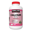 Vitamin Kirkland Signature 600 mg Calcium Tablet with D3 500 Tablets EXP 05/2026