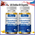1/2X60Caps L-Glutathione Capsules 1800Mg Natural Anti-Aging Skin Whitening Pills