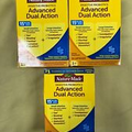 3 New Nature Made Digestive Probiotics Advanced Dual Action - 30 Capsules Each