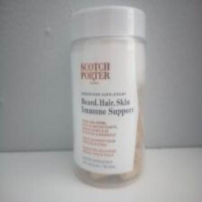 Scotch Porter Brand: beard, hair, skin, immune support- 30 capsules