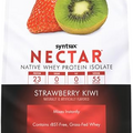 Syntrax Nutrition Nectar, 100% Whey Isolate Protein Powder, Refreshing Fruit Juice Flavor, Strawberry Kiwi, 2 lbs