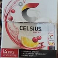 CELSIUS On-the-Go Cranberry Lemon Powder Stick Packs, 14 Packs