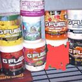 Huge G fuel Lot 12 Tubs, 6 Shakers, 6 Sample Packs, 4 Collector Boxes, Stickers