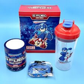 G Fuel Mega Man Rush Cherry Slushie Collector's Box Shaker Cup Dog Leash Collar