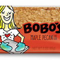Bobos Oat Bars (Maple Pecan, 12 Pack of 3 oz Bars) Gluten Free Whole Grain Roll