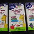 NEW 3x Guru Nanda Kids Electrolyte Powder Apple Grape Strawberry 6 Packs Total