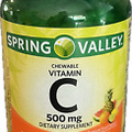 Spring Valley Vitamin C 500 mg Immune Health 200 Tablets (4 Pack)