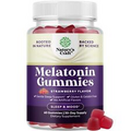 Melatonin 5mg Per Serving Natural - Gelatin Free and Halal Melatonin Gummies