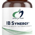 Designs for Health IB Synergy - Support GI Health, Digestion + Brain-Gut Connection - Enteric Nervous System Support Supplement with 5-HTP, L-Glutamine + Saccharomyces (60 Capsules)