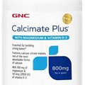 GNC Calcimate Plus with Magnesium & Vitamin D-3 Dietary Supplement, 500 Caplets