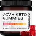 Keto ACV Gummies 1500mg - Low-Sugar & Low-Carbs Apple Cider Vinegar