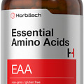 Essential Amino Acids | EAA Supplement | 180 Capsules | Non-GMO | by Horbaach