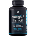 Sports Research, Omega-3 Fish Oil, Triple Strength, 180 Softgels Exp 08/2025 #00