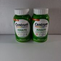 LOT OF 2 Centrum Adults Multivitamin Supplement 400 Tablets Exp  06/2024