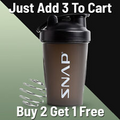 Shaker Bottle for Protein, Beets, Super Greens, and BCAA Drinks Snap Supplements