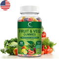 60 GummyFruits & Veggies Fruit & Veggie Supplement Gummies Vitamins & Minerals