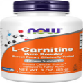 NOW Supplements, L-Carnitine (L-Carnitine Tartrate) Pure Powder, Boosts...