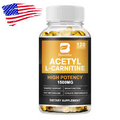 1500mg Acetyl L-Carnitine Capsules High Potency Supports Muscular Energy Support
