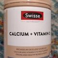 Swisse Calcium with Vitamin D | Calcium Citrate & Calcium Carbonate w Vitamin D