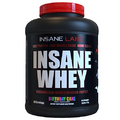 Insane Labz Insane Whey,100% Muscle Building Whey Protein, Post Workout, BCAA Amino Profile, Mass Gainer, Meal Replacement, 5lbs, 60 Srvgs, (Birthday Cake)