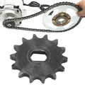KIMISS 14 Tooth Sprocket Pinion Gear, Professional Manufacturing Chain Sprocket Gear, Accessory for Riding Cycling Bike Equipment