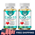 CoQ 10 Coenzyme Q10 Vegan 200mg 240 Capsules Cardiovascular Heart Health Energy