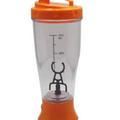 350ML Electric Protein Shaker Mixing Cup Automatic Stirring ORANGE