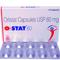 PACK OF 60 CAPSULE O-STAT ObiNil HS Orlistat Weight Loss 60 mg Fat Burn