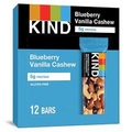 Bars Blueberry Vanilla & Cashew Gluten Free Low Sugar 1.4oz 12 Count