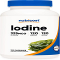 Iodine (Natural Iodine from Organic Sea Kelp) 325Mcg, 120 Capsules, Vegetarian,