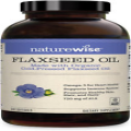 Organic Flaxseed Oil 1242Mg 720Mg ALA Highest Potency Flax Oil Omega 3 Non-Gmo [