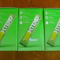 LOT OF 3  XTEND Healthy Hydration LEMON-LIME 15 Stick Pack Boxes  8/24