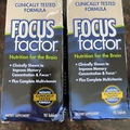 2x Focus Factor Nutrition for The Brain Tablets - 90 Count (each) EXP 05/2024