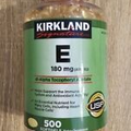 Kirkland Signature VITAMIN E 180 mg (400IU) 500 Softgels EXP 01/2027