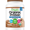 Orgain Organic Vegan Protein Powder + 50 Superfoods, Cafe Latte - 21g, 2.7lb