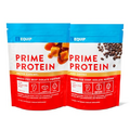 Equip Foods Prime Protein Powder - Salted Caramel & Iced Coffee - Grass Fed Beef Protein Powder Isolate - Paleo and Keto Friendly, Gluten Free Carnivore Protein Powder - Helps Build and Repair Tissue
