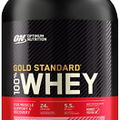 Gold Standard 100% Whey Protein Powder, Delicious Strawberry, 2 Pound (Packaging