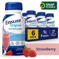 Ensure Original Strawberry Nutrition Shake 6 Pack Free Shipping & Fast Shipping