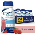 Ensure Original Strawberry Nutrition Shake | 24 Pack Free Shipping