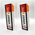 2 X Voost Vitamin C 1000mg 20 Effervescent Tablets Blood Orange - Boost - 02/24