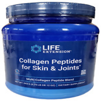 COLLAGEN PEPTIDES Life Extension Skin Joints Eyes Wrinkles Support Multi Powder