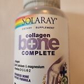 Solaray Collagen Bone Complete | Advanced Formula | 90 VegCaps Expires 03/24