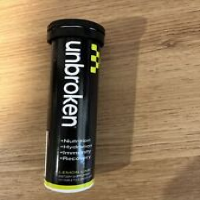 Unbroken Amino Energy Tablets 10 count Lemon Lime Flavor EXP  3/27 NEW