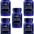 5 PACK Life Extension Fast Acting Joint Formula One per Day Support 30 Capsules